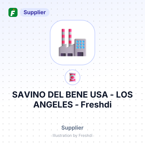 SAVINO DEL BENE USA - LOS ANGELES – summary card, no photo uploaded yet