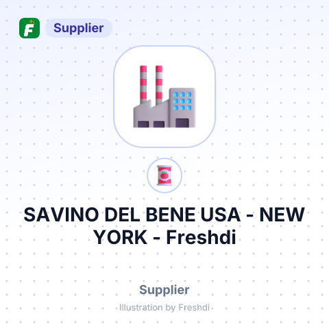 SAVINO DEL BENE USA - NEW YORK – summary card, no photo uploaded yet