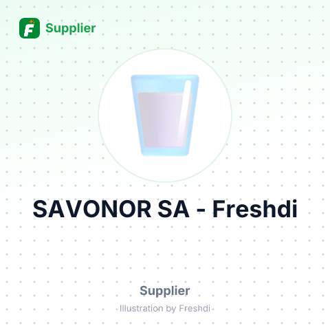 SAVONOR SA – summary card, no photo uploaded yet