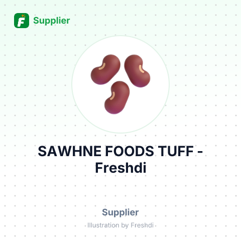 SAWHNE FOODS TUFF – summary card, no photo uploaded yet