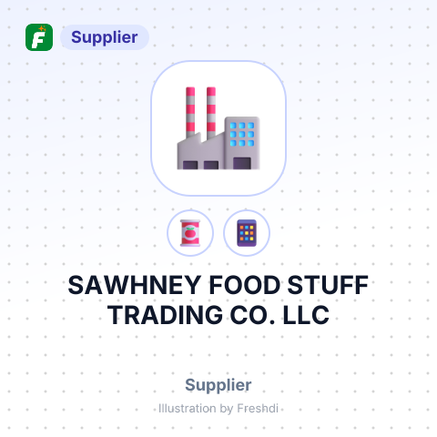 SAWHNEY FOOD STUFF TRADING CO. LLC – summary card, no photo uploaded yet