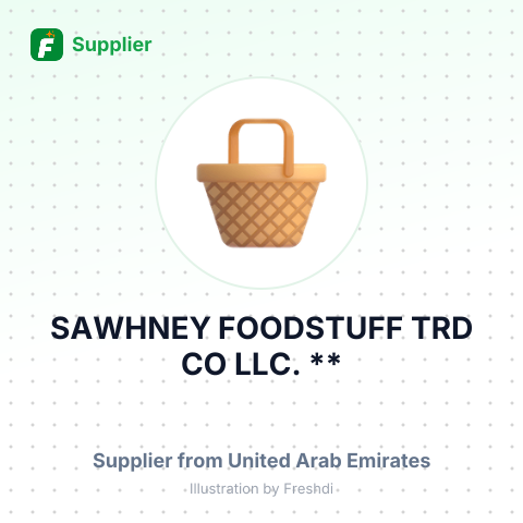 SAWHNEY FOODSTUFF TRD CO LLC. ** – summary card, no photo uploaded yet