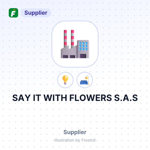 SAY IT WITH FLOWERS S.A.S – summary card, no photo uploaded yet