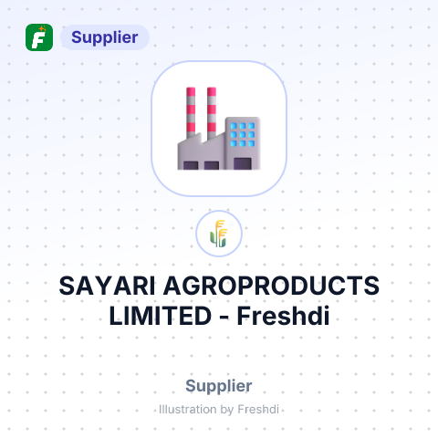 SAYARI AGROPRODUCTS LIMITED – summary card, no photo uploaded yet