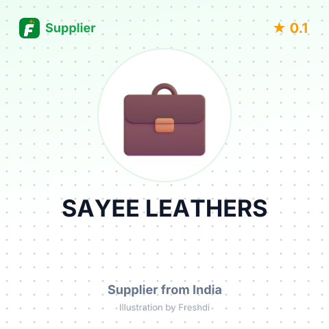 SAYEE LEATHERS – summary card, no photo uploaded yet