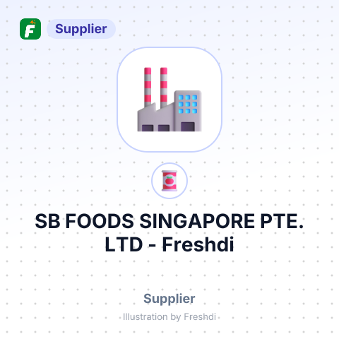 SB FOODS SINGAPORE PTE. LTD – summary card, no photo uploaded yet