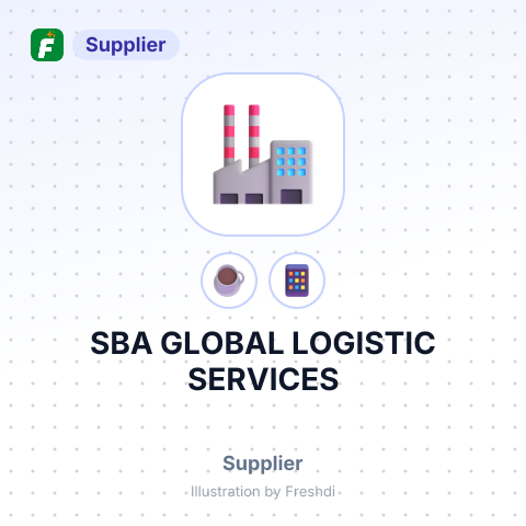 SBA GLOBAL LOGISTIC SERVICES – summary card, no photo uploaded yet