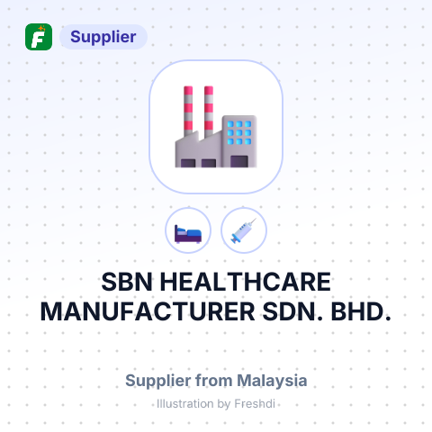 SBN HEALTHCARE MANUFACTURER SDN. BHD. – summary card, no photo uploaded yet