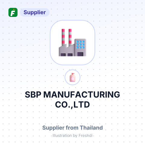 SBP MANUFACTURING CO.,LTD – summary card, no photo uploaded yet