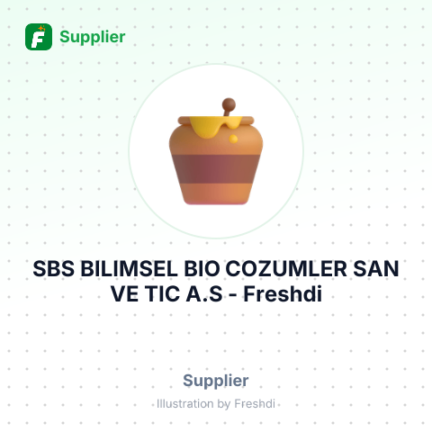 SBS BILIMSEL BIO COZUMLER SAN VE TIC A.S – summary card, no photo uploaded yet