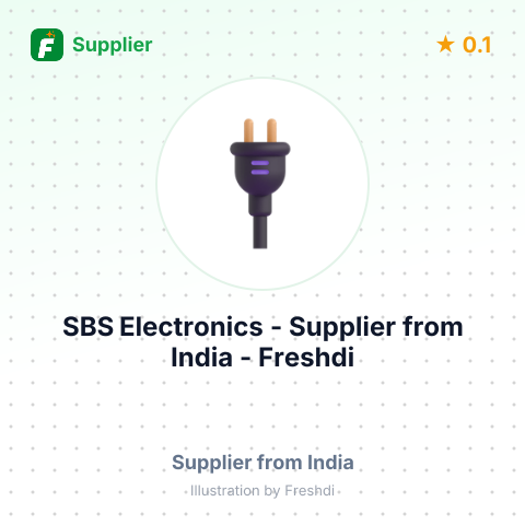 SBS Electronics  – summary card, no photo uploaded yet