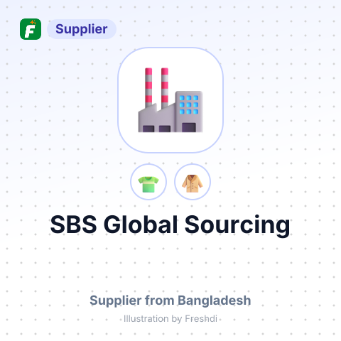 SBS Global Sourcing – summary card, no photo uploaded yet