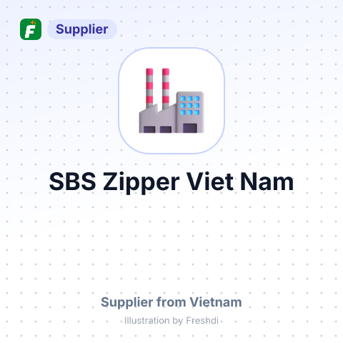 SBS Zipper Viet Nam – summary card, no photo uploaded yet