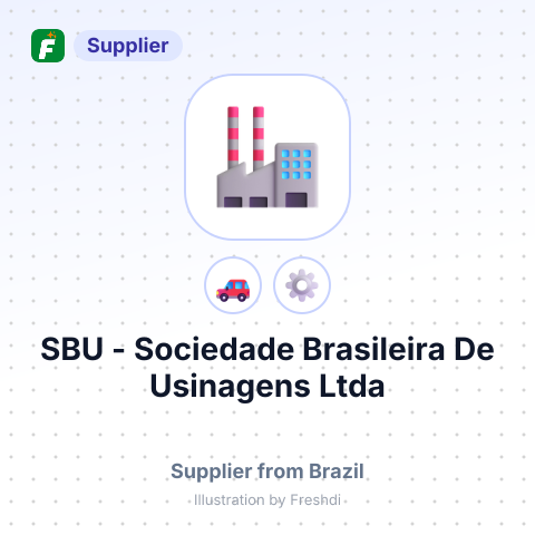 SBU - Sociedade Brasileira De Usinagens Ltda – summary card, no photo uploaded yet