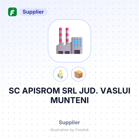 SC APISROM SRL JUD. VASLUI MUNTENI – summary card, no photo uploaded yet