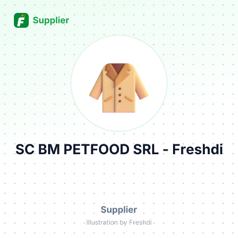 SC BM PETFOOD SRL – summary card, no photo uploaded yet