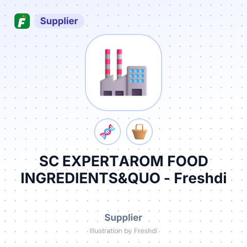 SC EXPERTAROM FOOD INGREDIENTS&QUO – summary card, no photo uploaded yet