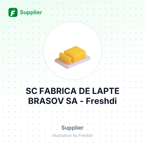 SC FABRICA DE LAPTE BRASOV SA – summary card, no photo uploaded yet