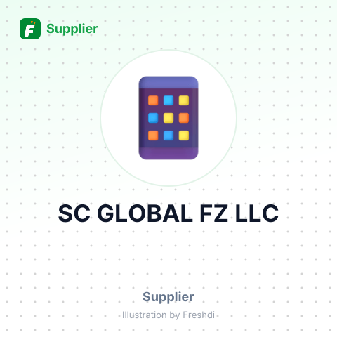 SC GLOBAL FZ LLC – summary card, no photo uploaded yet