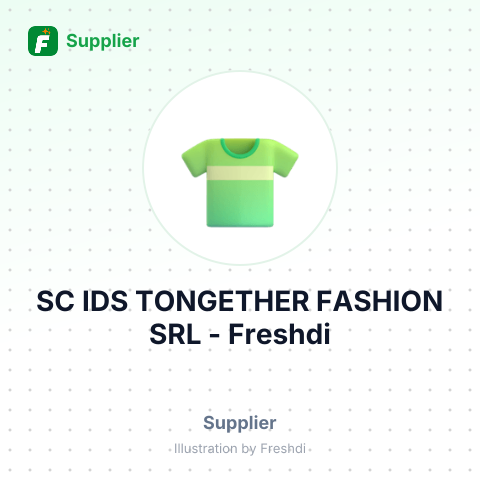 SC IDS TONGETHER FASHION SRL – summary card, no photo uploaded yet