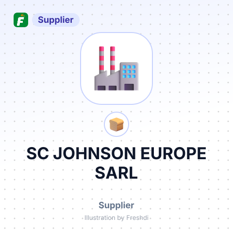 SC JOHNSON EUROPE SARL – summary card, no photo uploaded yet