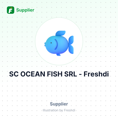 SC OCEAN FISH SRL – summary card, no photo uploaded yet