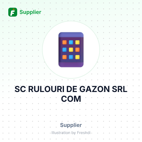 SC RULOURI DE GAZON SRL COM – summary card, no photo uploaded yet