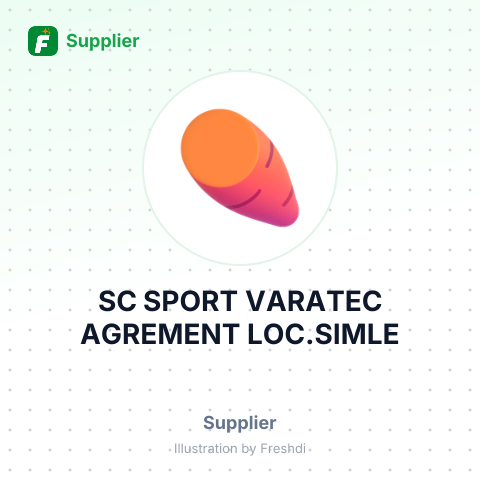 SC SPORT VARATEC AGREMENT LOC.SIMLE – summary card, no photo uploaded yet