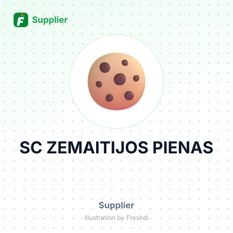 SC ZEMAITIJOS PIENAS – summary card, no photo uploaded yet
