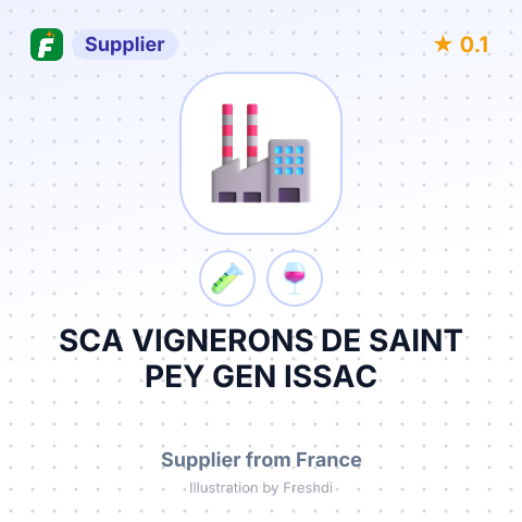 SCA VIGNERONS DE SAINT PEY GEN ISSAC – summary card, no photo uploaded yet