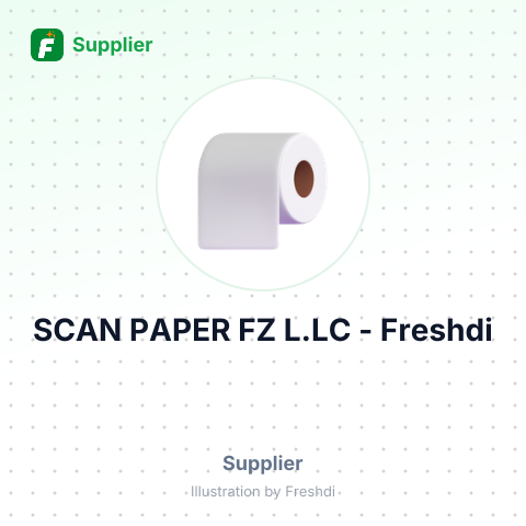 SCAN PAPER FZ L.LC – summary card, no photo uploaded yet