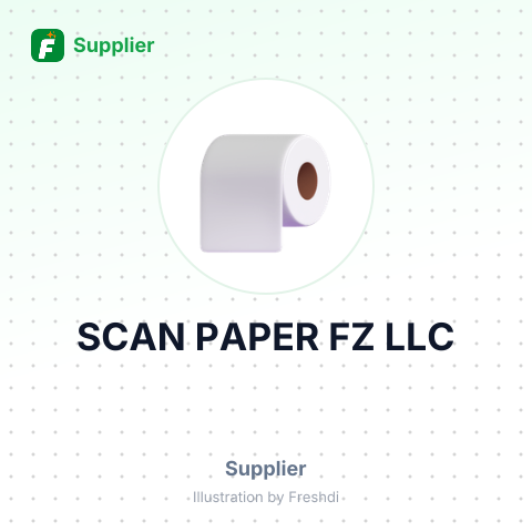 SCAN PAPER FZ LLC – summary card, no photo uploaded yet
