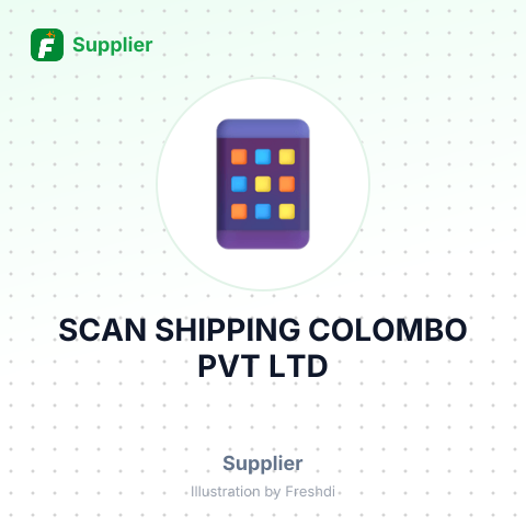 SCAN SHIPPING COLOMBO PVT LTD – summary card, no photo uploaded yet