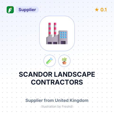SCANDOR LANDSCAPE CONTRACTORS – summary card, no photo uploaded yet