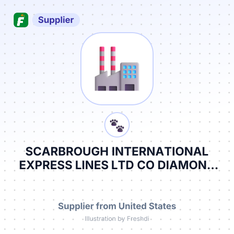 SCARBROUGH INTERNATIONAL EXPRESS LINES LTD CO DIAMOND PET FOODS – summary card, no photo uploaded yet