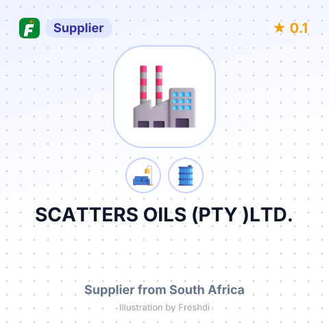 SCATTERS OILS (PTY )LTD. – summary card, no photo uploaded yet