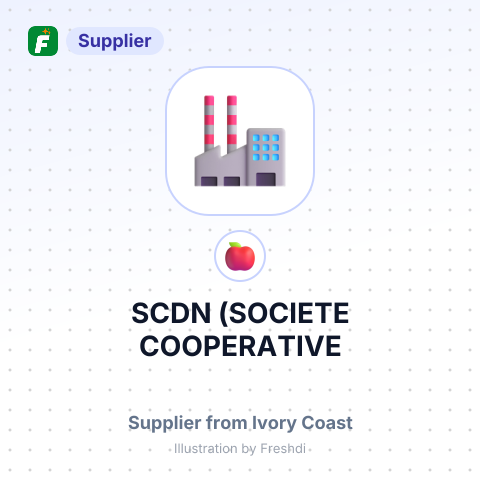 SCDN (SOCIETE COOPERATIVE – summary card, no photo uploaded yet