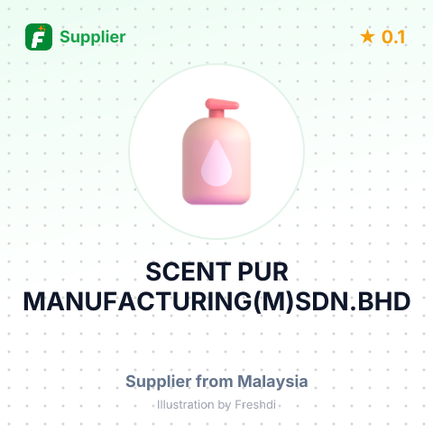 SCENT PUR MANUFACTURING(M)SDN.BHD – summary card, no photo uploaded yet