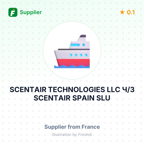 SCENTAIR TECHNOLOGIES LLC Ч/З SCENTAIR SPAIN SLU – summary card, no photo uploaded yet