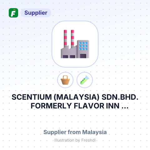 SCENTIUM (MALAYSIA) SDN.BHD. FORMERLY FLAVOR INN CORPORATION SDN.BHD. – summary card, no photo uploaded yet