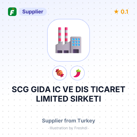 SCG GIDA IC VE DIS TICARET LIMITED SIRKETI – summary card, no photo uploaded yet