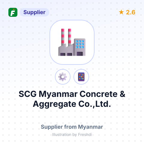 SCG Myanmar Concrete & Aggregate Co.,Ltd. – summary card, no photo uploaded yet