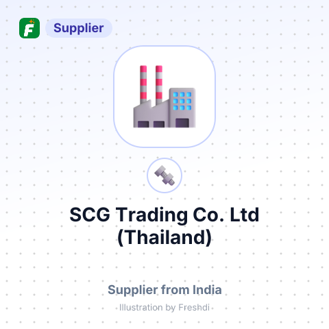 SCG Trading Co. Ltd (Thailand) – summary card, no photo uploaded yet