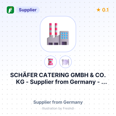 SCHÄFER CATERING GMBH & CO. KG – summary card, no photo uploaded yet
