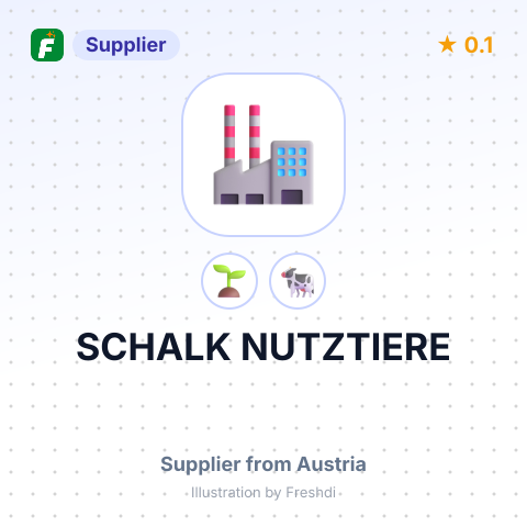 SCHALK NUTZTIERE – summary card, no photo uploaded yet