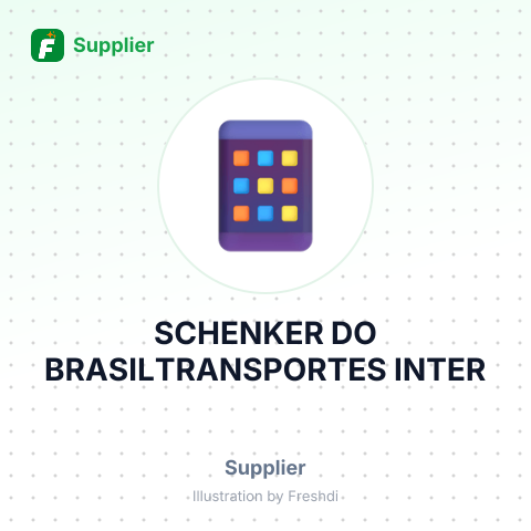 SCHENKER DO BRASILTRANSPORTES INTER – summary card, no photo uploaded yet