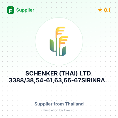 SCHENKER (THAI) LTD. 3388/38,54-61,63,66-67SIRINRAT BLDG – summary card, no photo uploaded yet