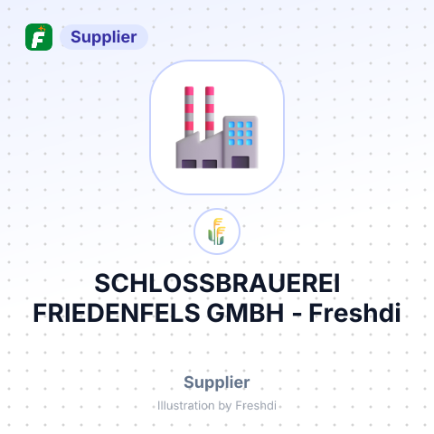 SCHLOSSBRAUEREI FRIEDENFELS GMBH – summary card, no photo uploaded yet