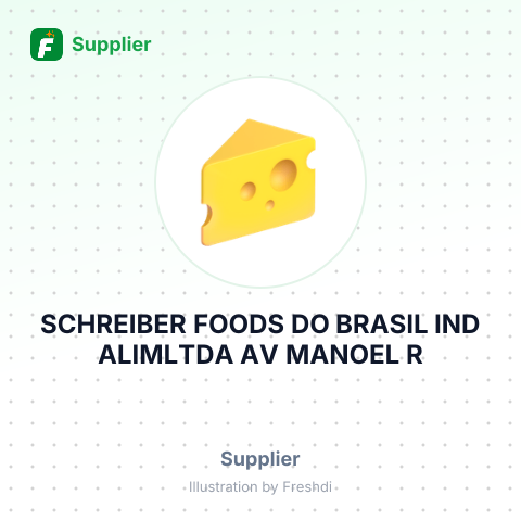 SCHREIBER FOODS DO BRASIL IND ALIMLTDA AV MANOEL R – summary card, no photo uploaded yet