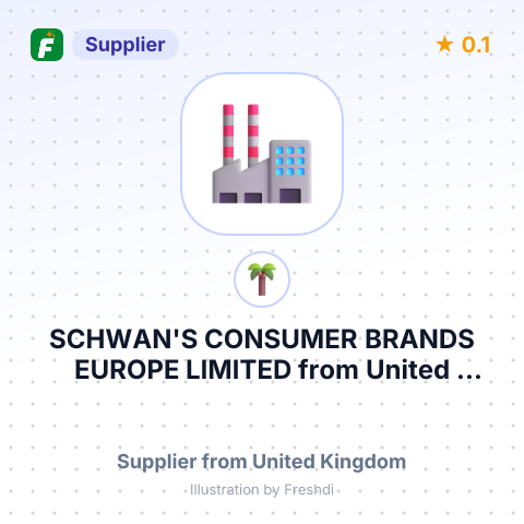 SCHWAN'S CONSUMER BRANDS EUROPE LIMITED – summary card, no photo uploaded yet